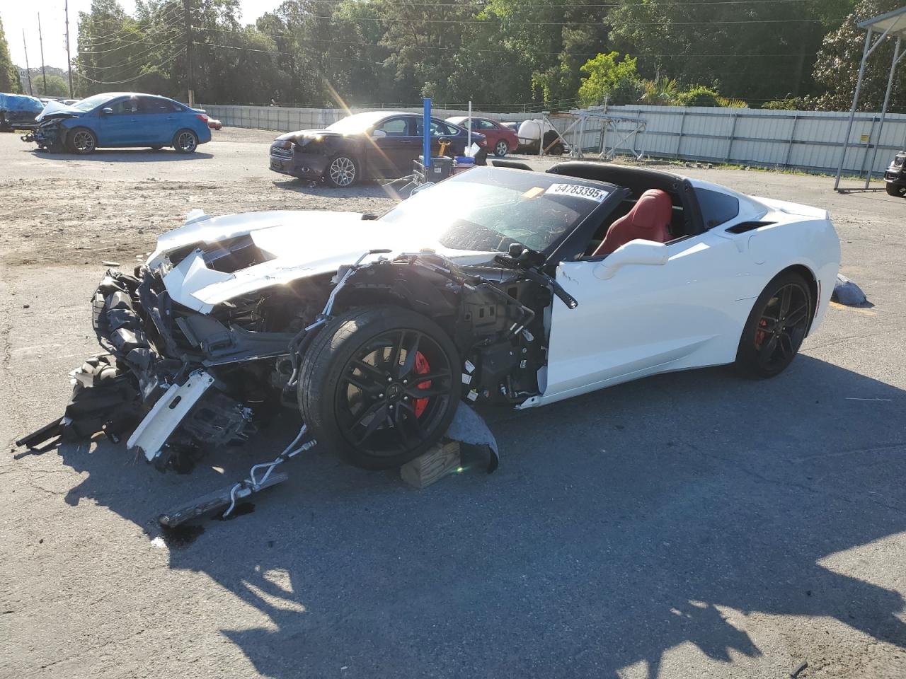 2019 Chevrolet Corvette Stingray Z51 1Lt zu verkaufen in Savannah, GA - Front End