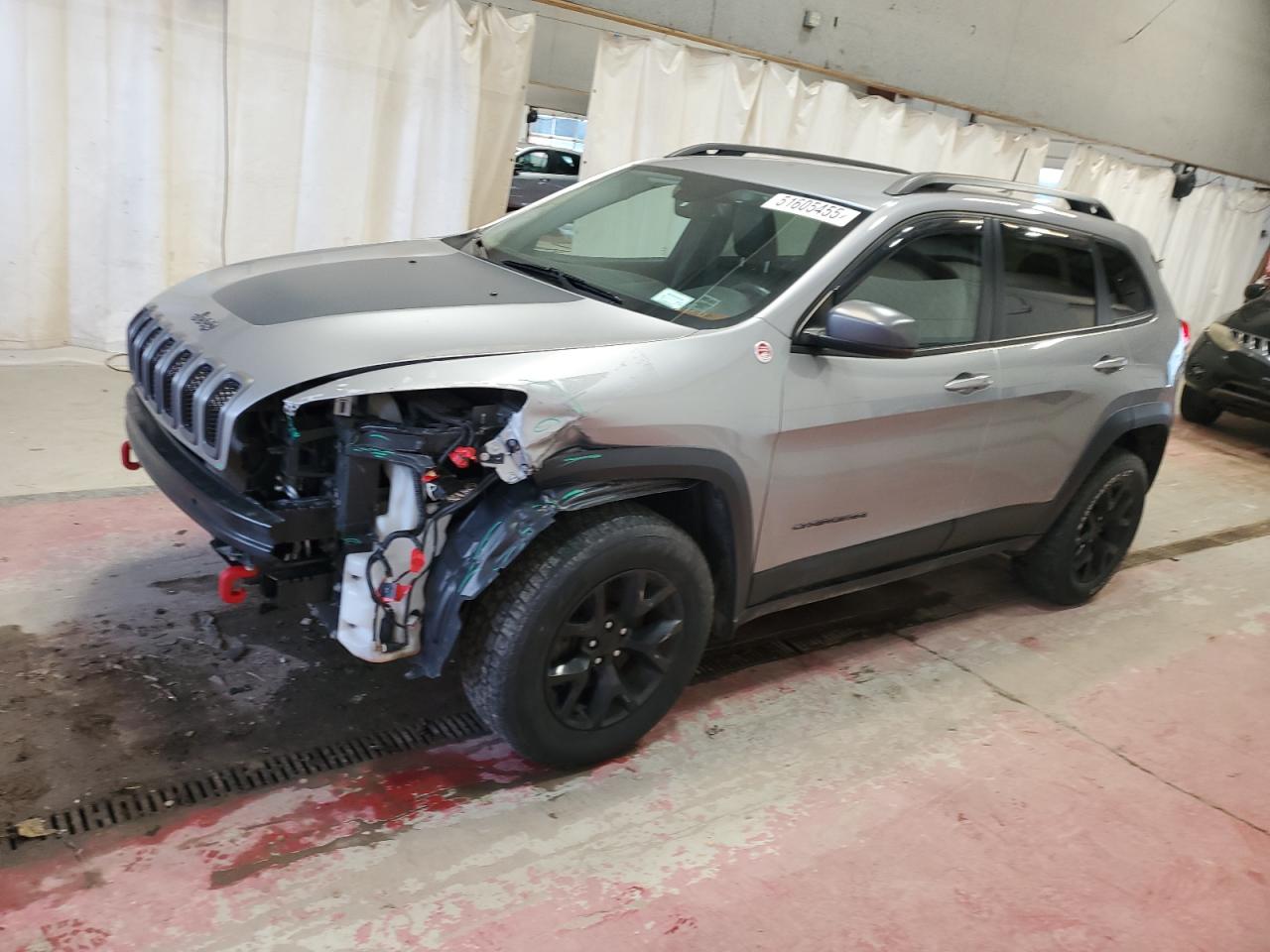 2017 Jeep Cherokee Trailhawk იყიდება Angola-ში, NY - Front End