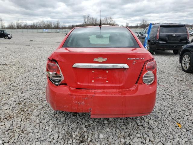 CHEVROLET SONIC 2014 Красный
