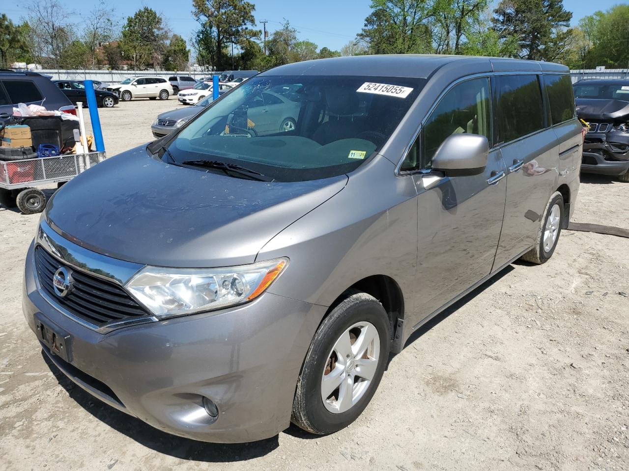 2012 Nissan Quest S for Sale in Hampton, VA - Side