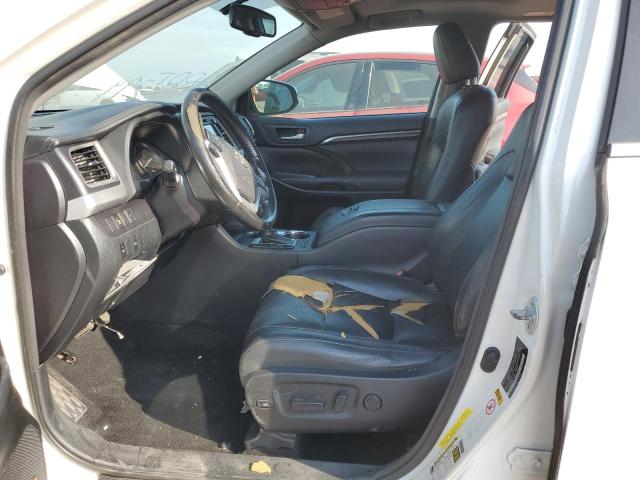 Parquets TOYOTA HIGHLANDER 2015 White