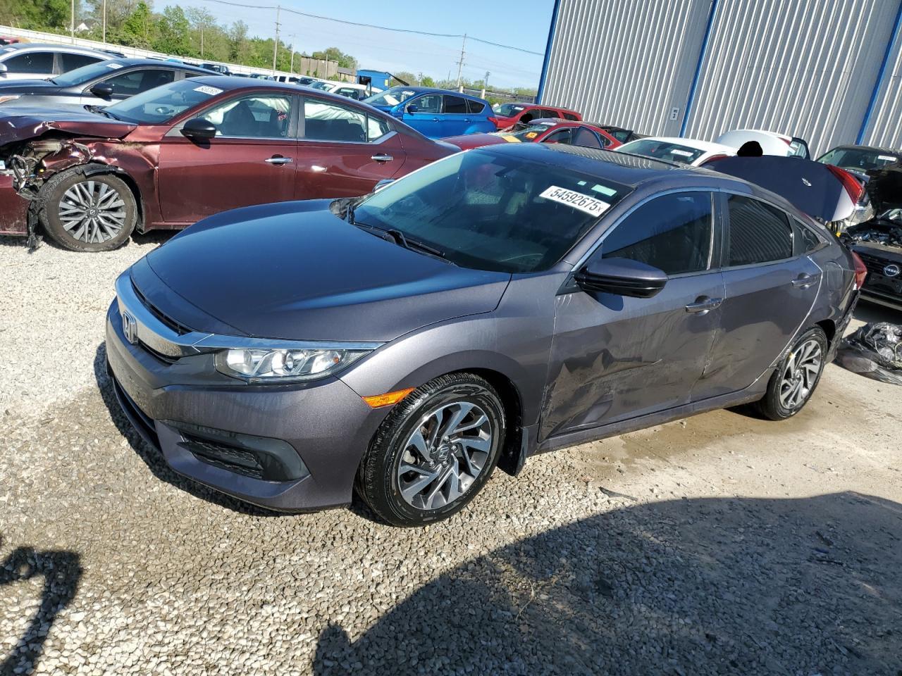 2017 Honda Civic Ex იყიდება Lawrenceburg-ში, KY - Rear End