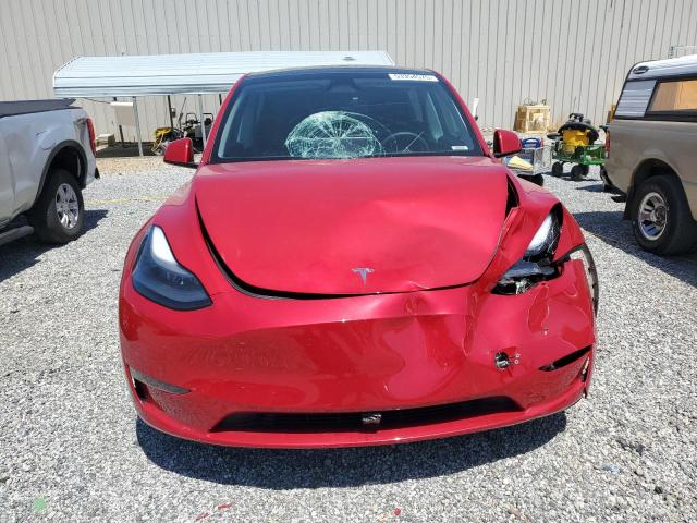  TESLA MODEL Y 2023 Czerwony