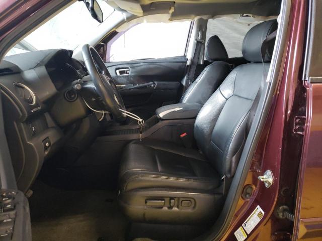 Parquets HONDA PILOT 2014 Burgundy