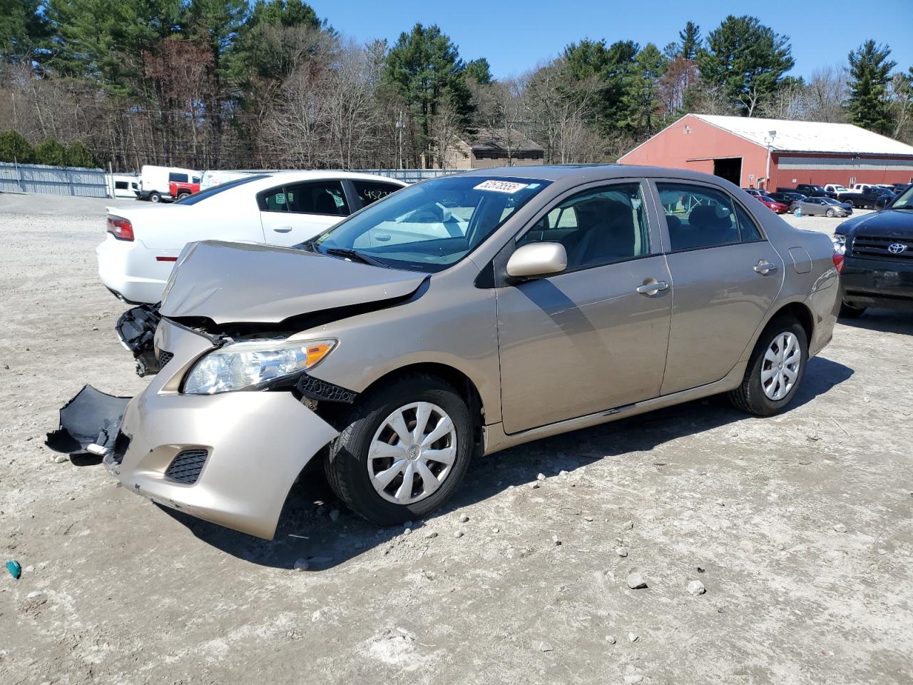 2009 Toyota Corolla Base на продаже в Mendon, MA - Front End