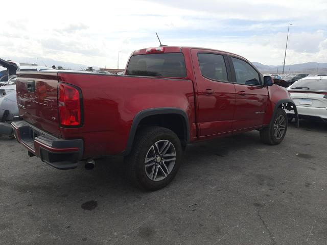  CHEVROLET COLORADO 2021 Красный