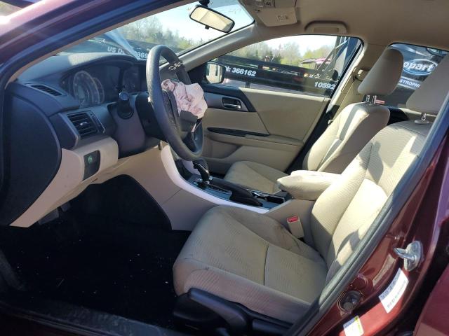  HONDA ACCORD 2014 Бургунди