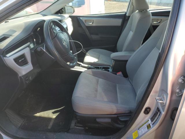  TOYOTA COROLLA 2014 Silver