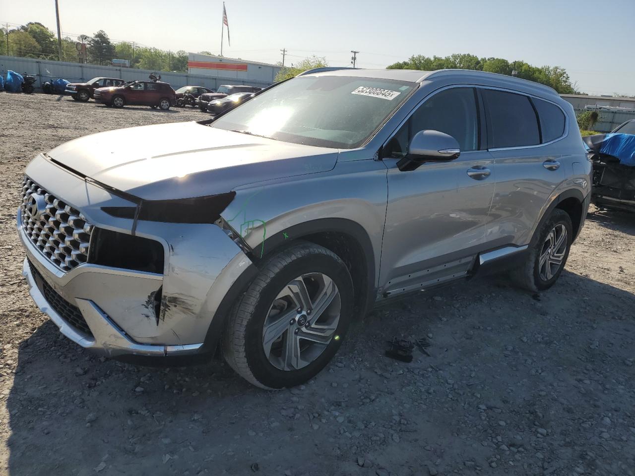 2021 Hyundai Santa Fe Sel продається в Montgomery, AL - Front End
