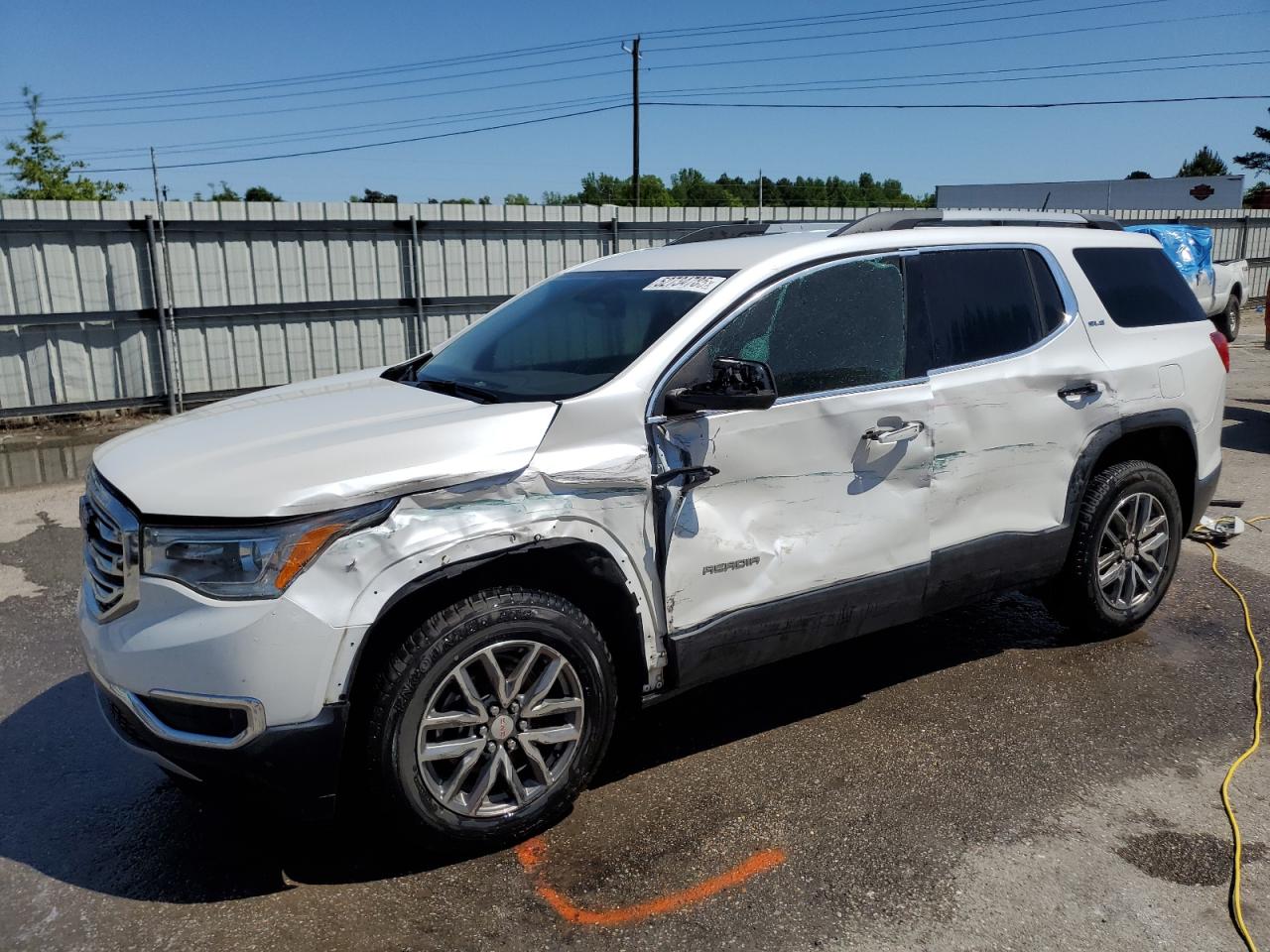 2019 Gmc Acadia Sle იყიდება Montgomery-ში, AL - Side