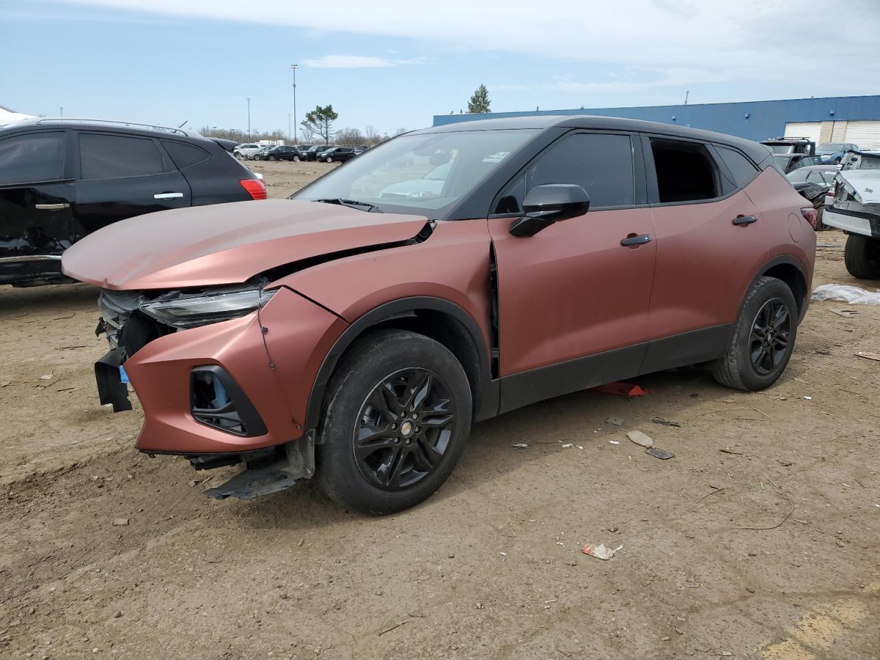 2021 Chevrolet Blazer 2Lt на продаже в Woodhaven, MI - Front End