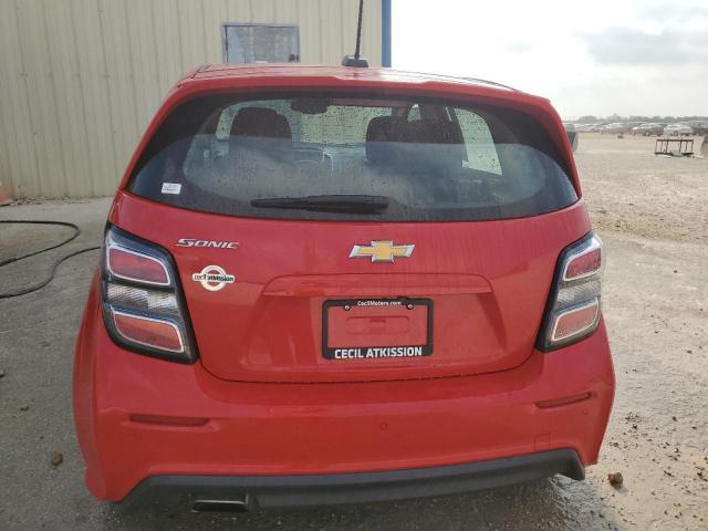  CHEVROLET SONIC 2020 Красный