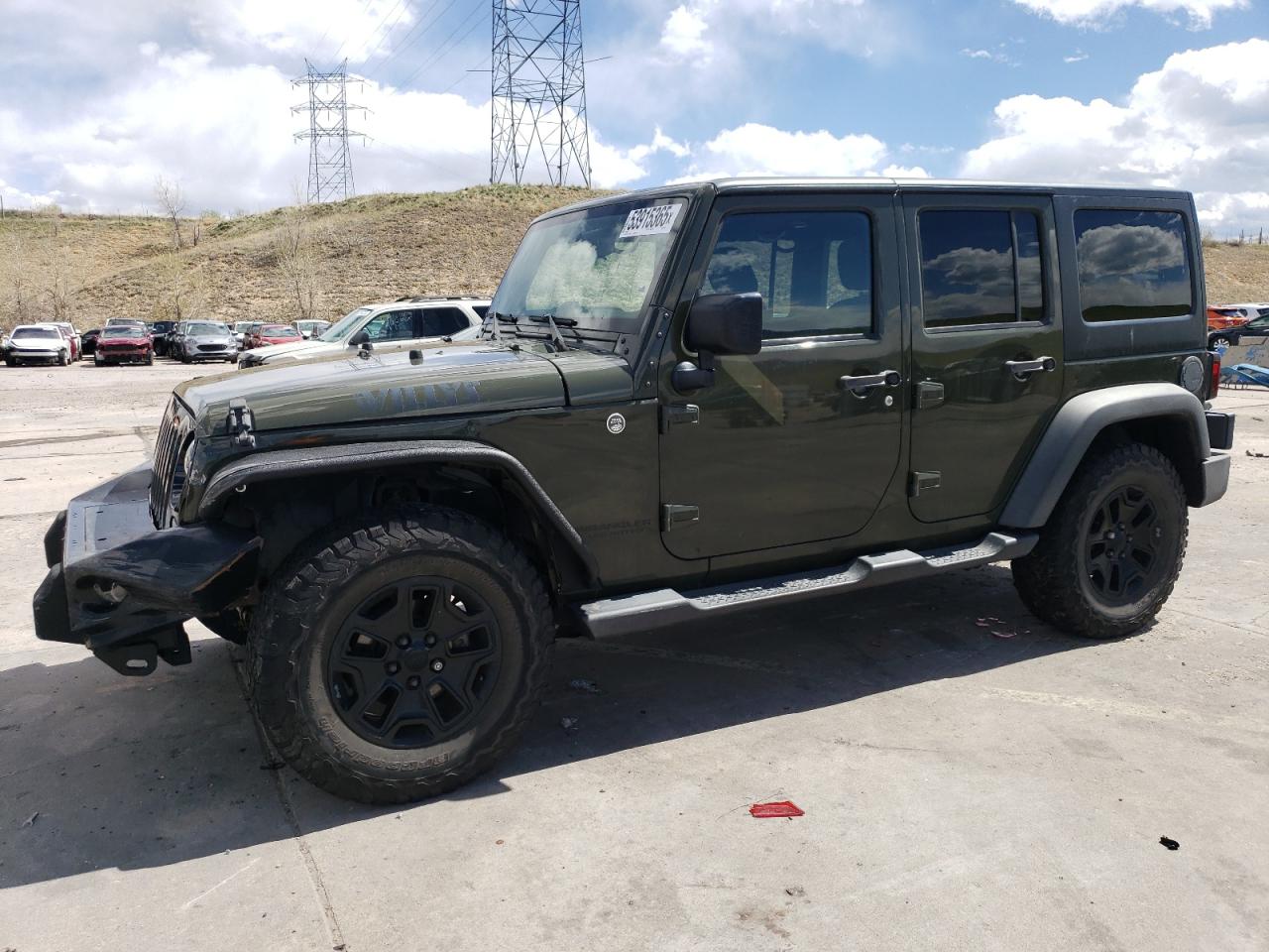 2015 Jeep Wrangler Unlimited Sport for Sale in Littleton, CO - Front End