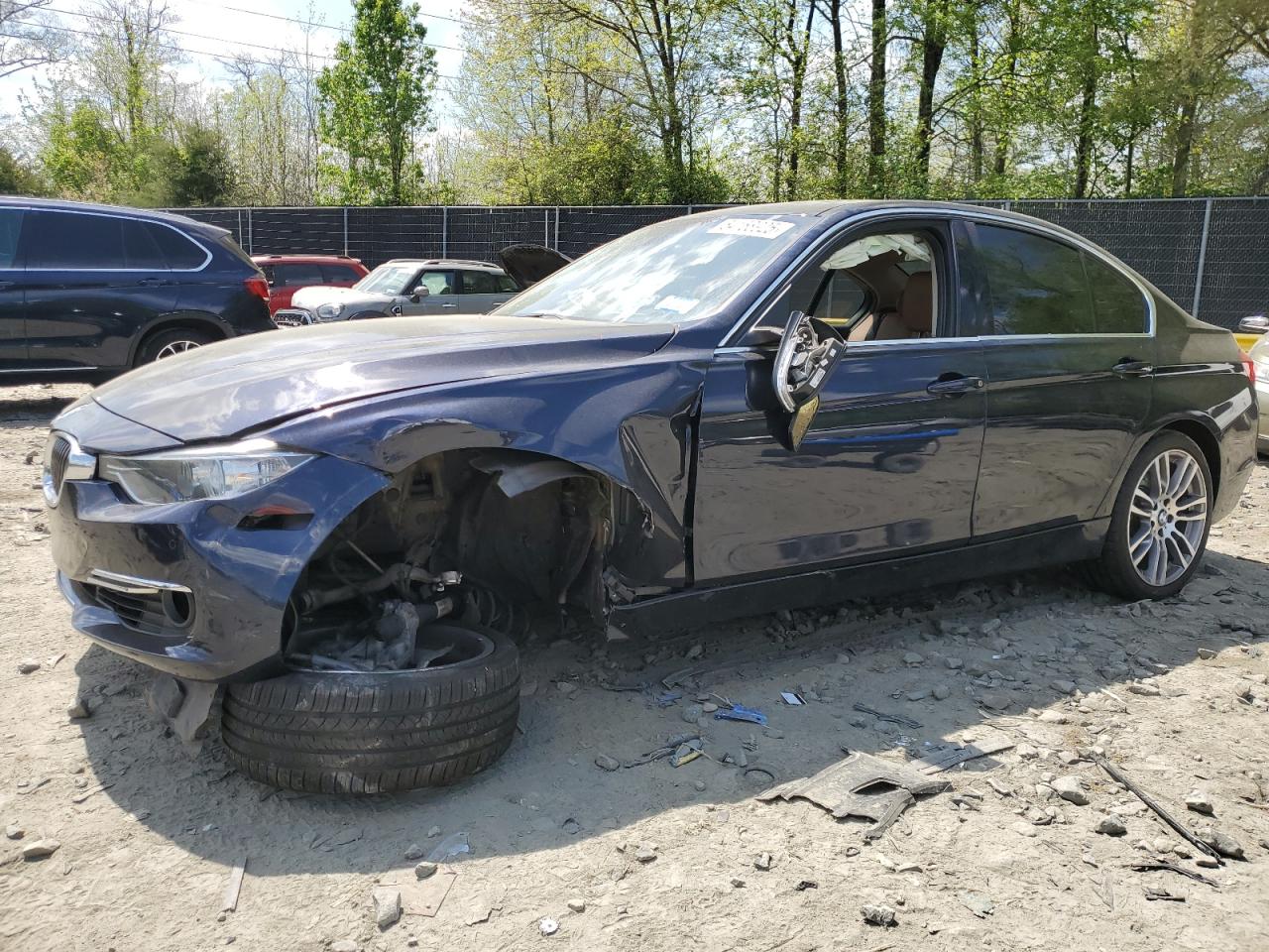 2015 Bmw 335 I იყიდება Waldorf-ში, MD - Front End