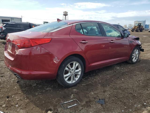 Sedans KIA OPTIMA 2013 Red