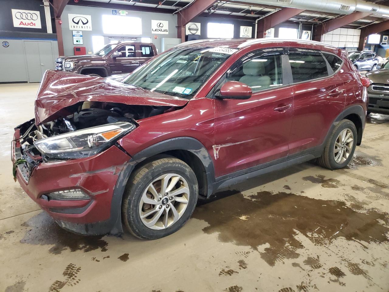 2016 Hyundai Tucson Limited for Sale in East Granby, CT - Front End