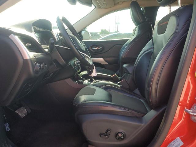  JEEP CHEROKEE 2017 Czerwony