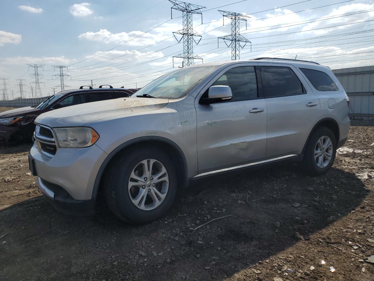 2011 Dodge Durango Crew იყიდება Elgin-ში, IL - Front End