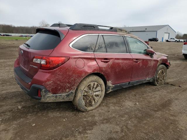  SUBARU OUTBACK 2018 Czerwony
