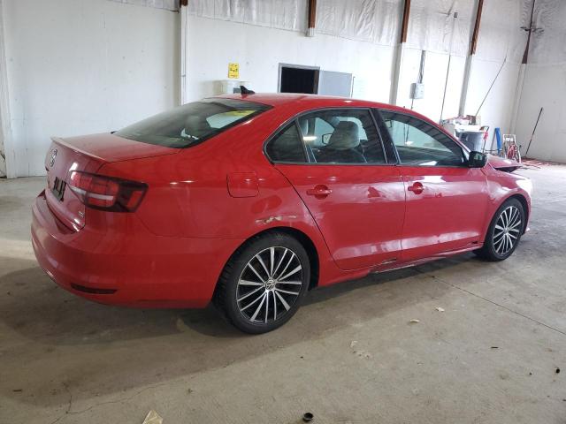 Sedans VOLKSWAGEN JETTA 2016 Czerwony