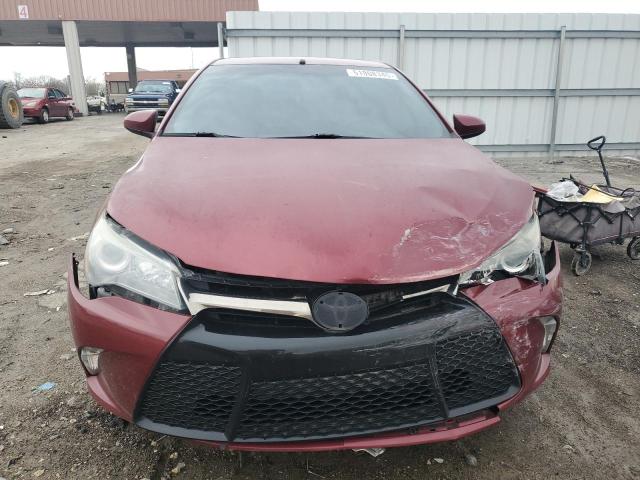  TOYOTA CAMRY 2016 Red