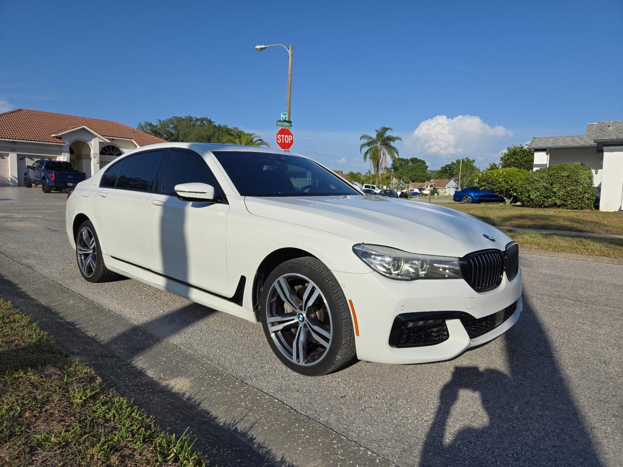 2017 Bmw 740 I продається в Riverview, FL - Minor Dent/Scratches