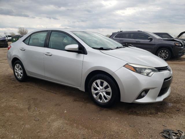  TOYOTA COROLLA 2015 Серебристый