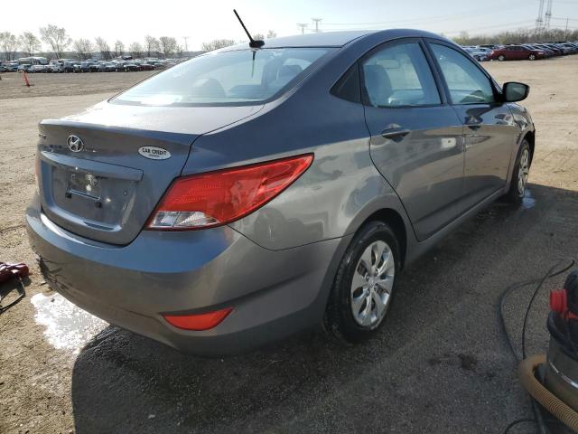  HYUNDAI ACCENT 2016 Сірий