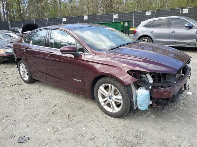  FORD FUSION 2018 Бургунді