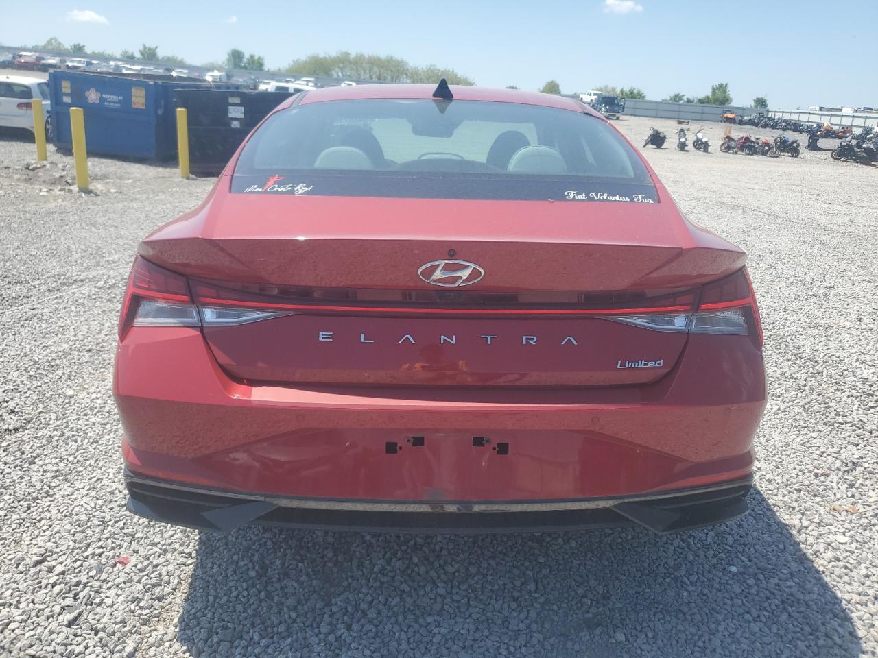 2022 Hyundai Elantra Limited VIN: KMHLP4AG1NU352107 Lot: 54887155