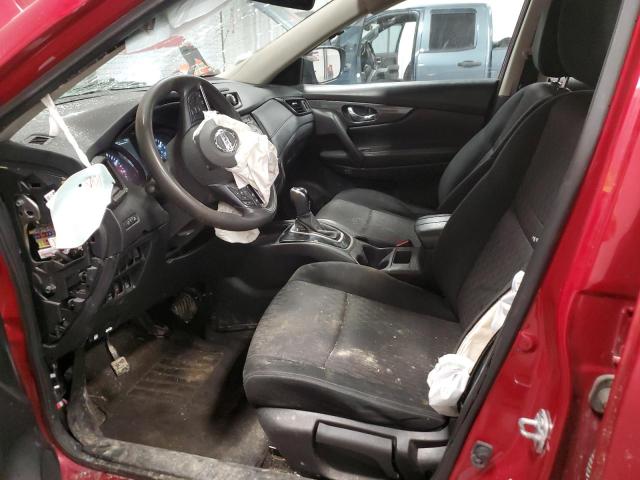  NISSAN ROGUE 2017 Czerwony
