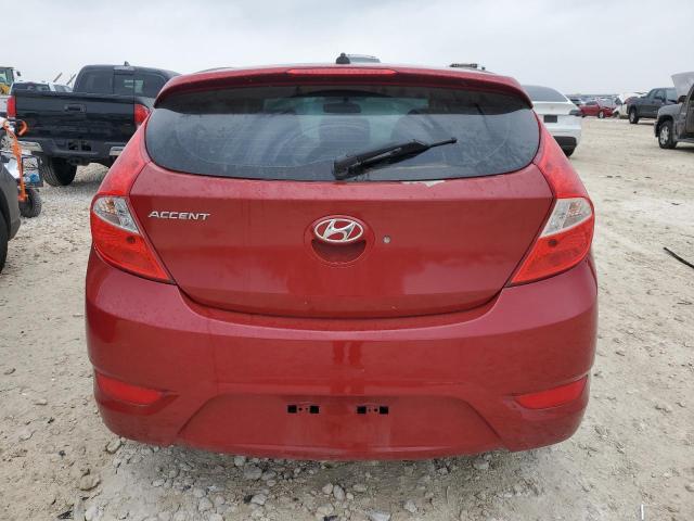  HYUNDAI ACCENT 2017 Red