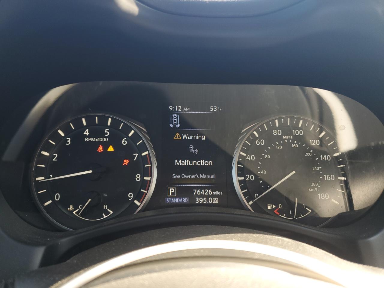 2021 Infiniti Q50 Sensory VIN: JN1EV7CR1MM754603 Lot: 54936205