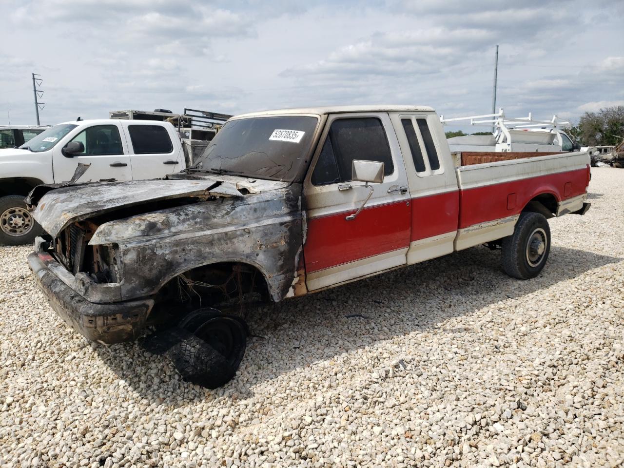 1989 Ford F250 de vânzare în New Braunfels, TX - Burn