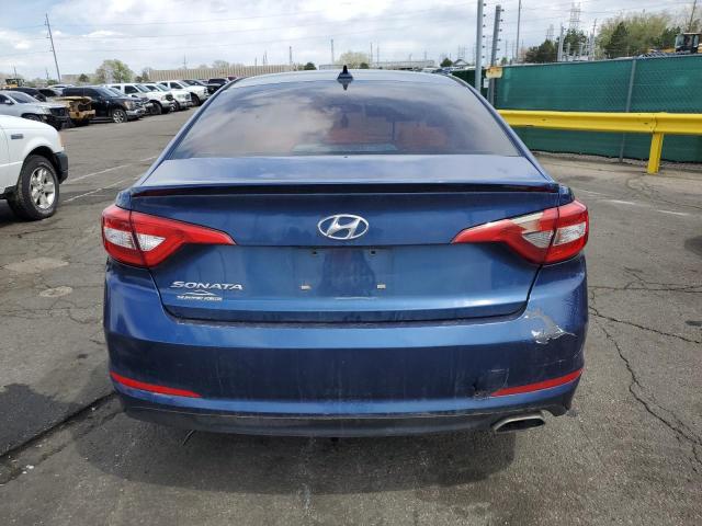  HYUNDAI SONATA 2015 Синий