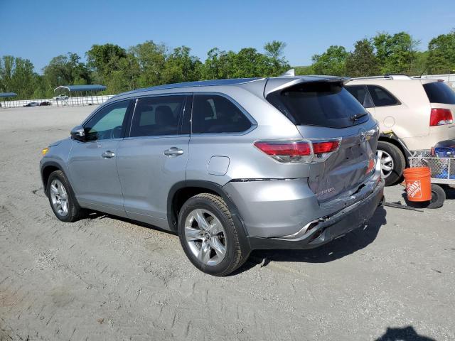  TOYOTA HIGHLANDER 2016 Silver