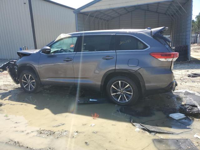  TOYOTA HIGHLANDER 2017 Сharcoal