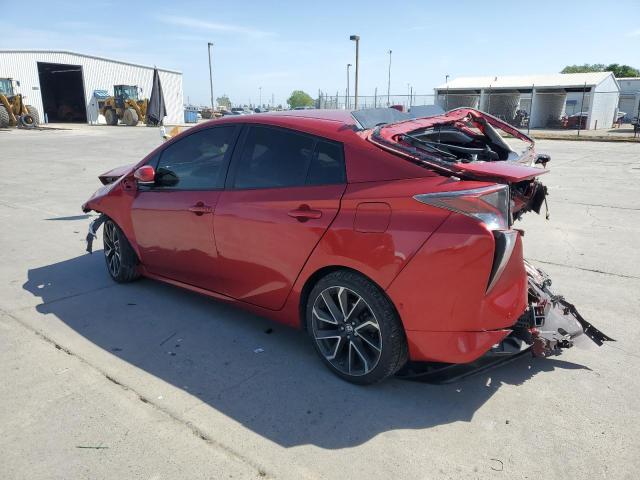  TOYOTA PRIUS 2017 Червоний