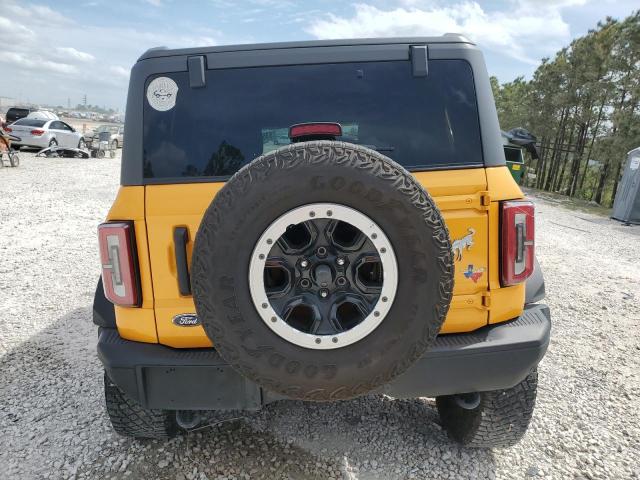  FORD BRONCO 2022 Yellow