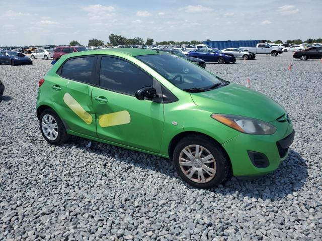 Hatchbacks MAZDA 2 2012 Green