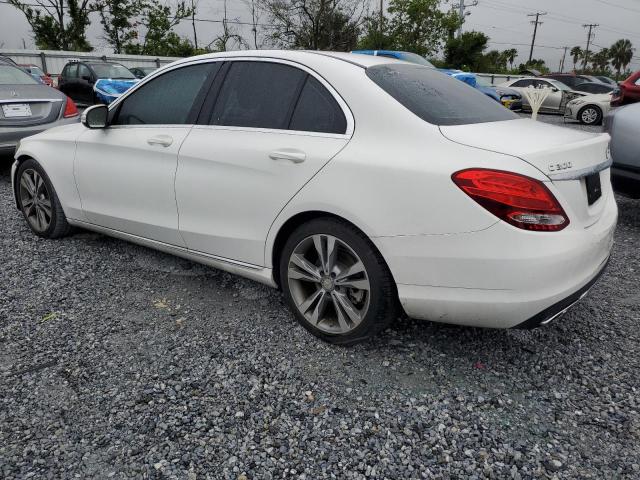 Sedans MERCEDES-BENZ C-CLASS 2015 Biały