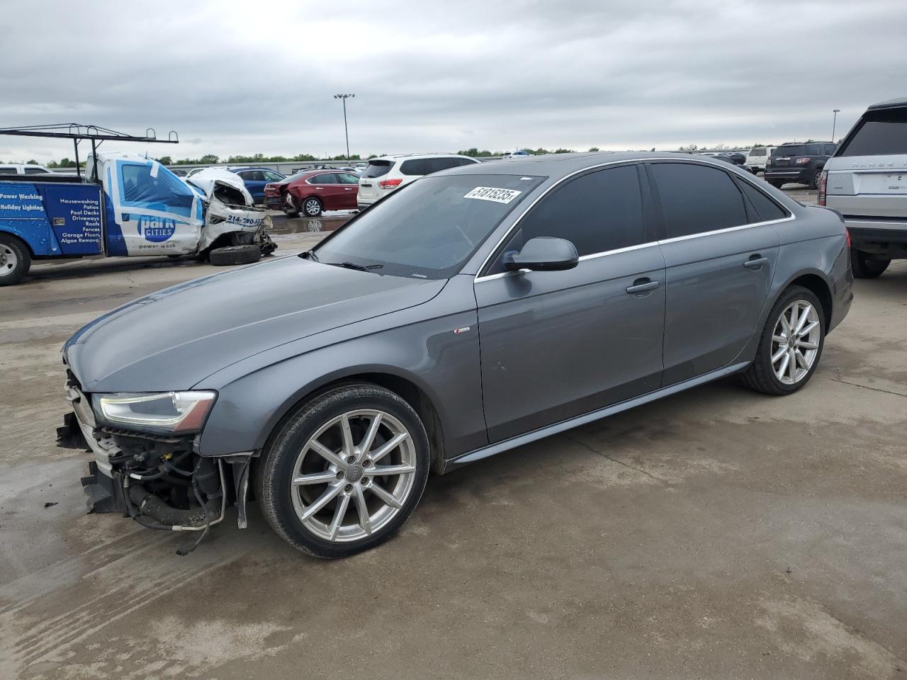 2016 Audi A4 Premium S-Line продається в Wilmer, TX - Front End