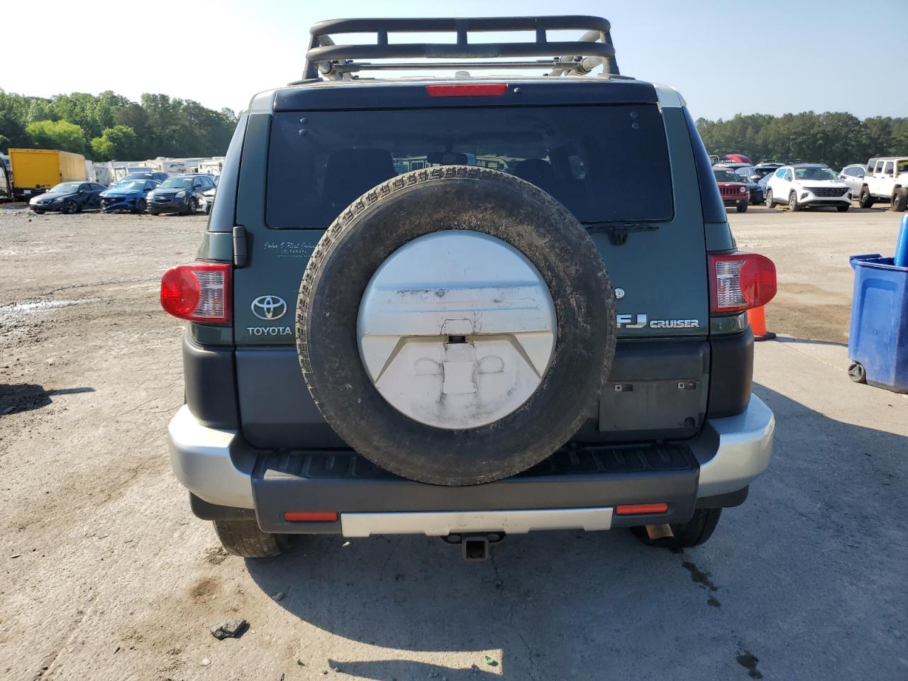 2011 Toyota Fj Cruiser VIN: JTEBU4BFXBK099757 Lot: 54067525