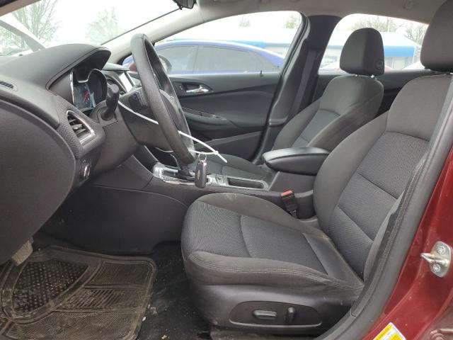 Sedans CHEVROLET CRUZE 2016 Red