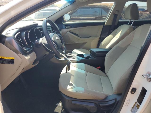  KIA OPTIMA 2013 White