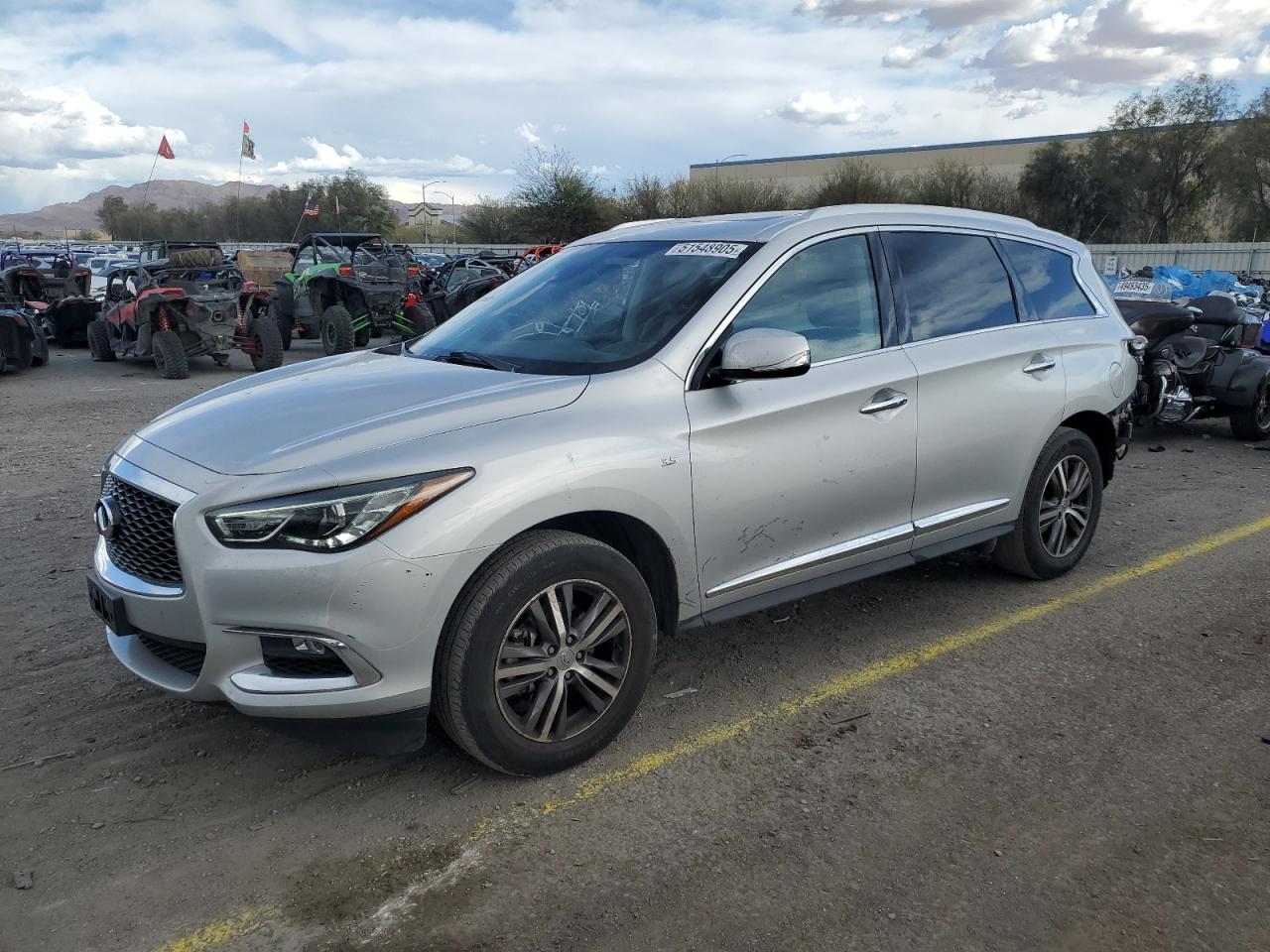 2020 Infiniti Qx60 Luxe за продажба в Las Vegas, NV - Rear End