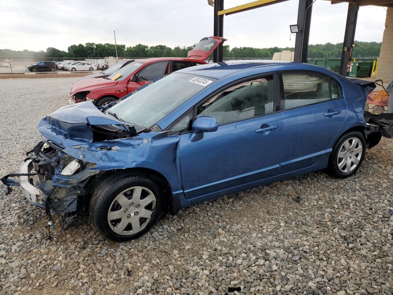 2008 Honda Civic Lx de vânzare în Tanner, AL - Rear End