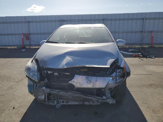 Hatchbacks TOYOTA PRIUS 2014 Srebrny