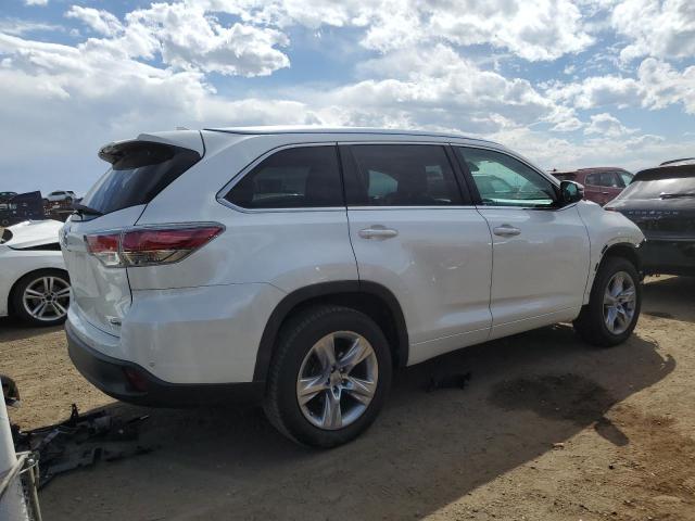  TOYOTA HIGHLANDER 2015 Білий