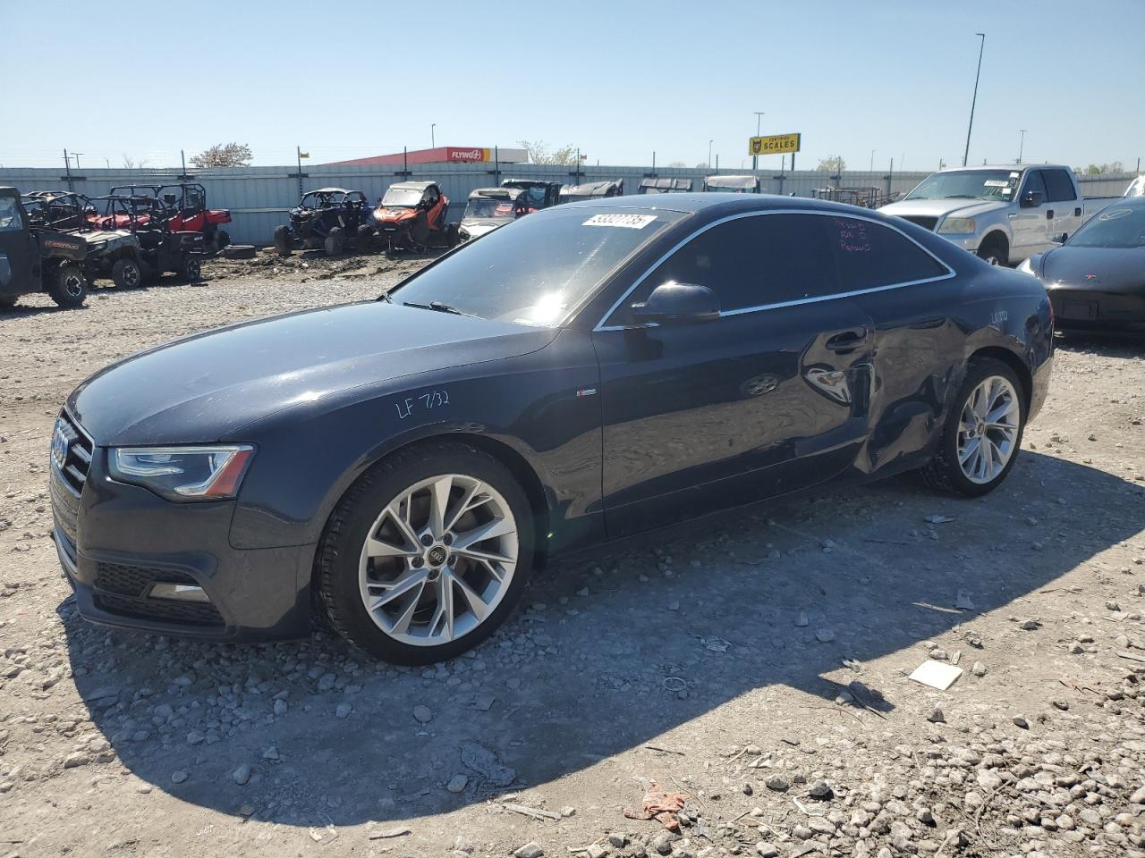 2016 Audi A5 Premium Plus S-Line на продаже в Cahokia Heights, IL - Rear End
